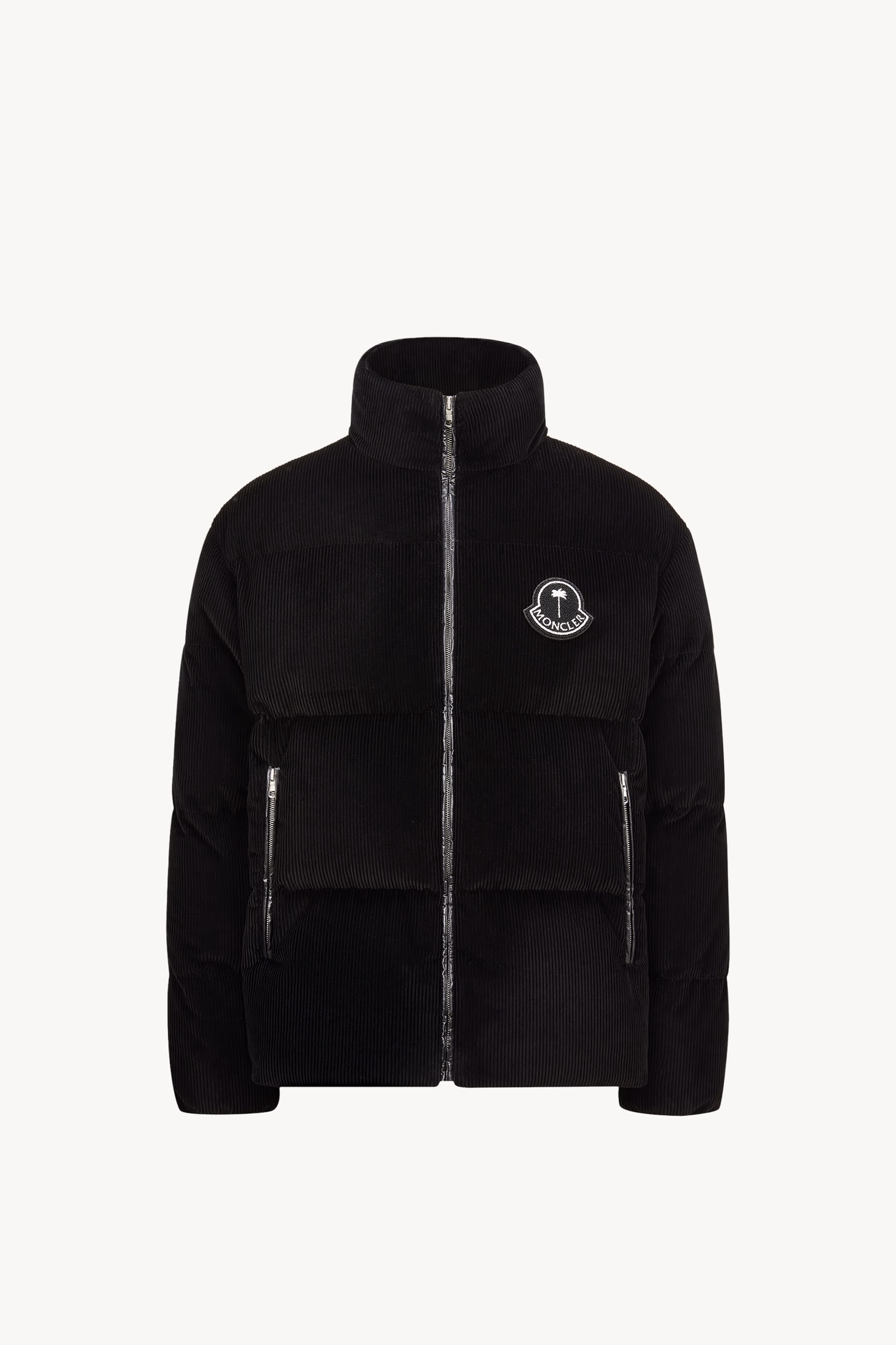 Doudoune courte en velours côtelé Abrolhos Moncler x Palm Angels Mixte Noir Moncler 2